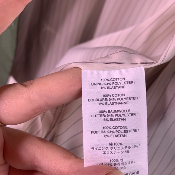 J Crew NEW olive green swing poplin trench coat 6 - Picture 8 of 8